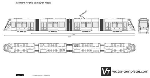 Siemens Avenio tram (Den Haag)