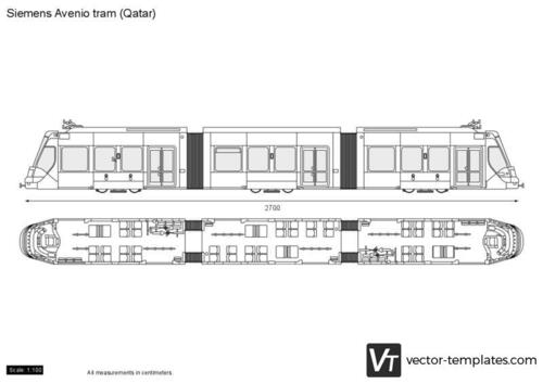 Siemens Avenio tram (Qatar)