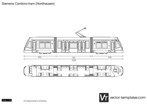 Siemens Combino tram (Nordhausen)