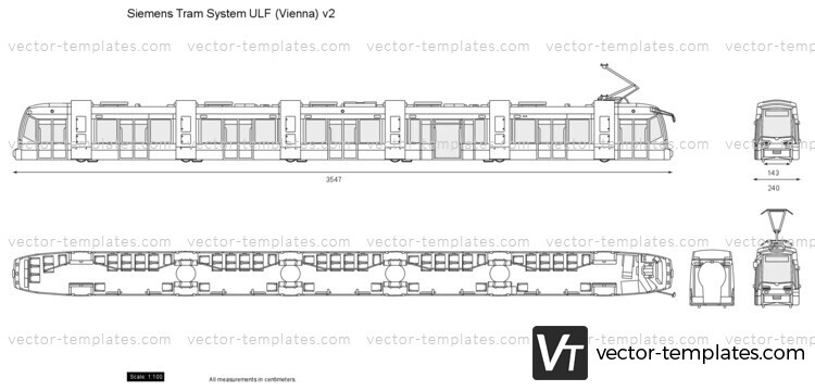 Siemens Tram System ULF (Vienna) v2