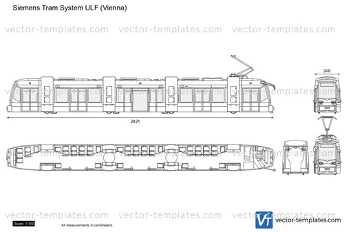 Siemens Tram System ULF (Vienna)