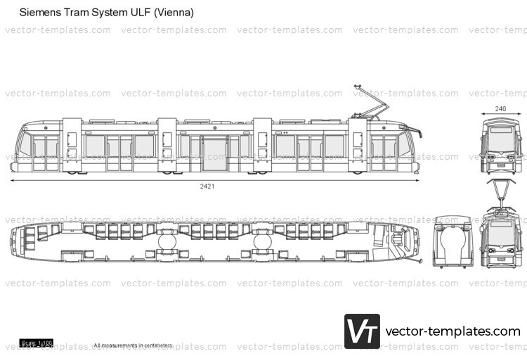 Siemens Tram System ULF (Vienna)