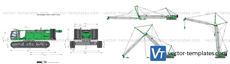 Sennebogen 4400 Crawler Crane