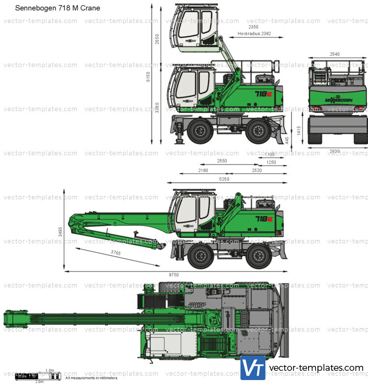 Sennebogen 718 M Crane