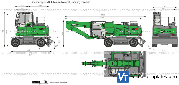 Sennebogen 730E Mobile Material Handling machine