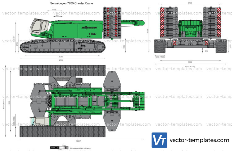 Sennebogen 7700 Crawler Crane