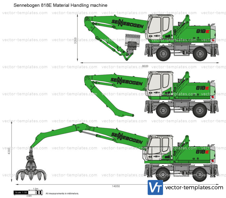 Sennebogen 818E Material Handling machine