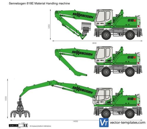 Sennebogen 818E Material Handling machine