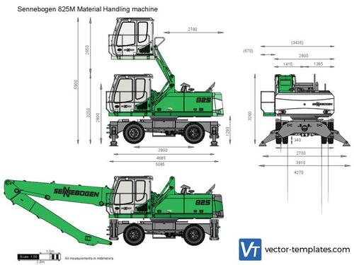 Sennebogen 825M Material Handling machine