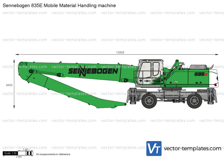 Sennebogen 835E Mobile Material Handling machine