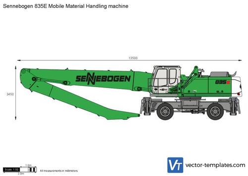 Sennebogen 835E Mobile Material Handling machine