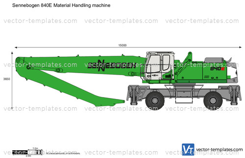Sennebogen 840E Material Handling machine