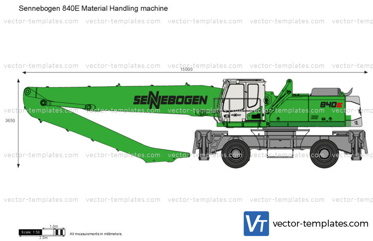 Sennebogen 840E Material Handling machine