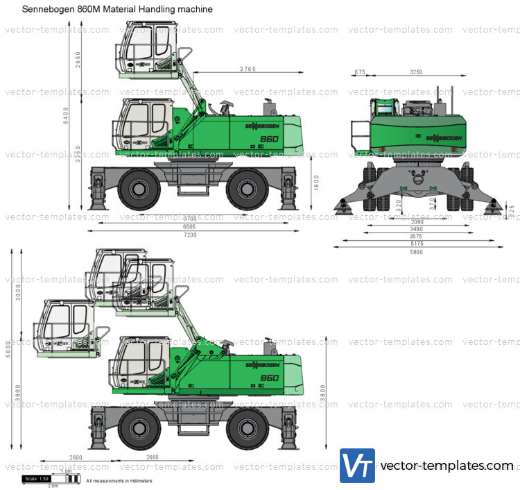 Sennebogen 860M Material Handling machine