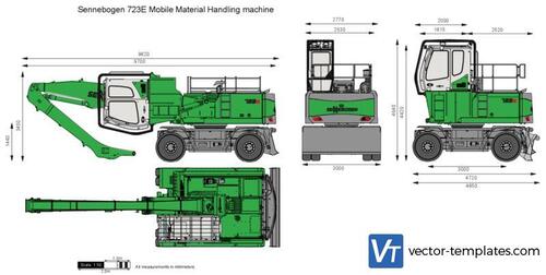 Sennebogen 723E Mobile Material Handling machine