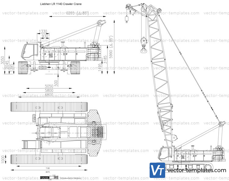 Liebherr LR 1140 Crawler Crane