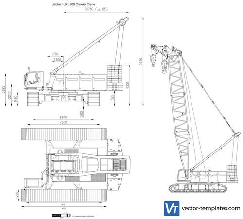 Liebherr LR 1280 Crawler Crane