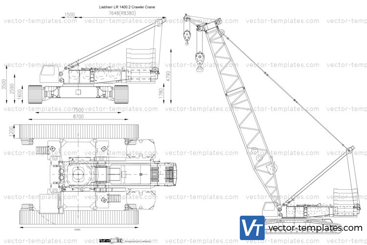 Liebherr LR 1400.2 Crawler Crane