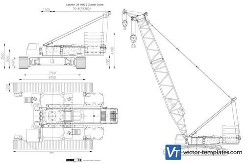 Liebherr LR 1400.2 Crawler Crane