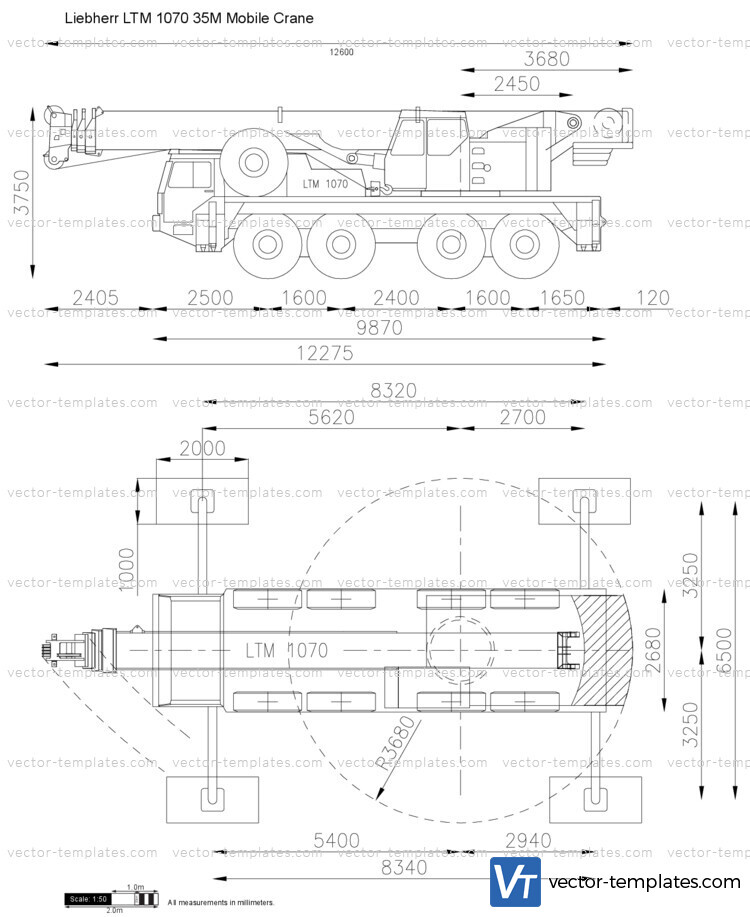 Liebherr LTM 1070 35M Mobile Crane