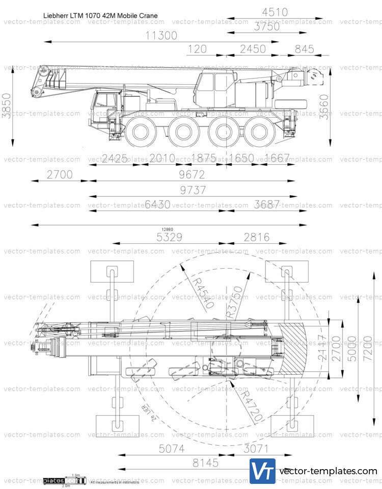 Liebherr LTM 1070 42M Mobile Crane