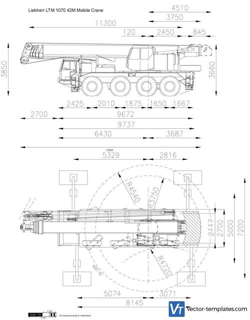 Liebherr LTM 1070 42M Mobile Crane