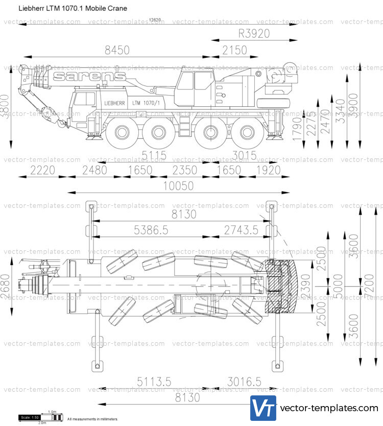 Liebherr LTM 1070.1 Mobile Crane