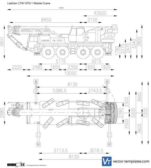 Liebherr LTM 1070.1 Mobile Crane