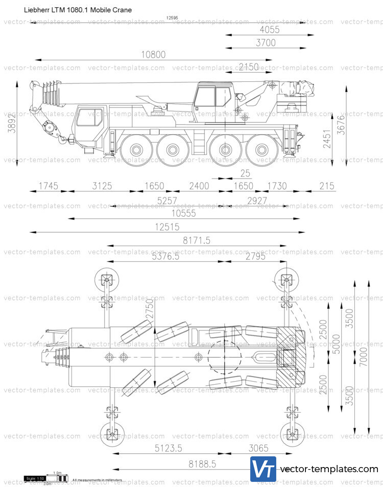 Liebherr LTM 1080.1 Mobile Crane