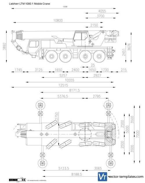 Liebherr LTM 1080.1 Mobile Crane