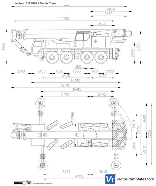 Liebherr LTM 1090.2 Mobile Crane