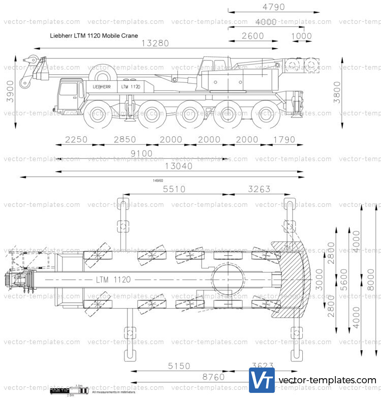 Liebherr LTM 1120 Mobile Crane