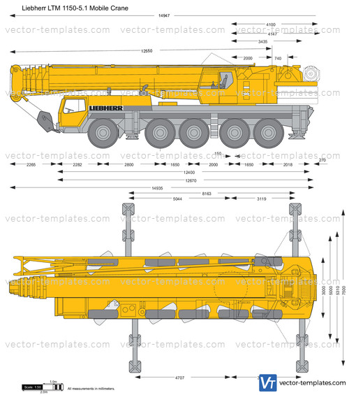 Liebherr LTM 1150-5.1 Mobile Crane