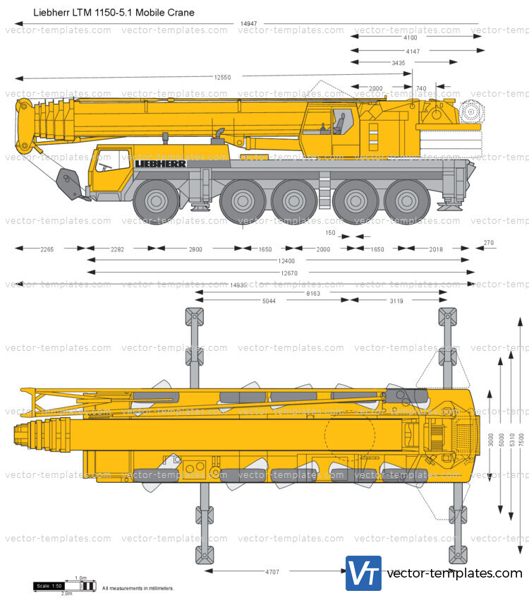 Liebherr LTM 1150-5.1 Mobile Crane