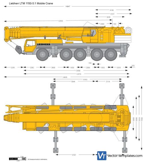 Liebherr LTM 1150-5.1 Mobile Crane