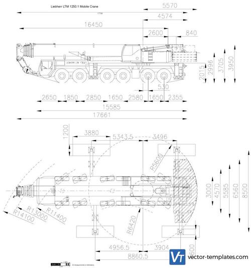 Liebherr LTM 1250.1 Mobile Crane