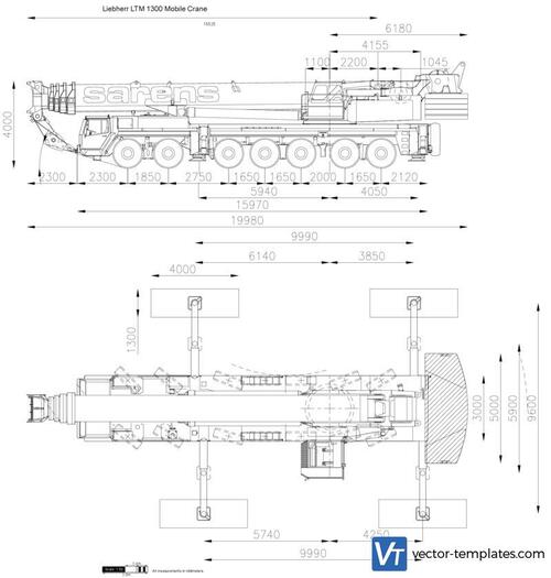 Liebherr LTM 1300 Mobile Crane