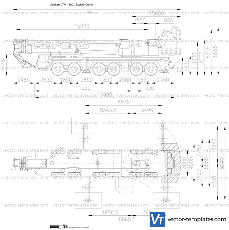 Liebherr LTM 1300.1 Mobile Crane