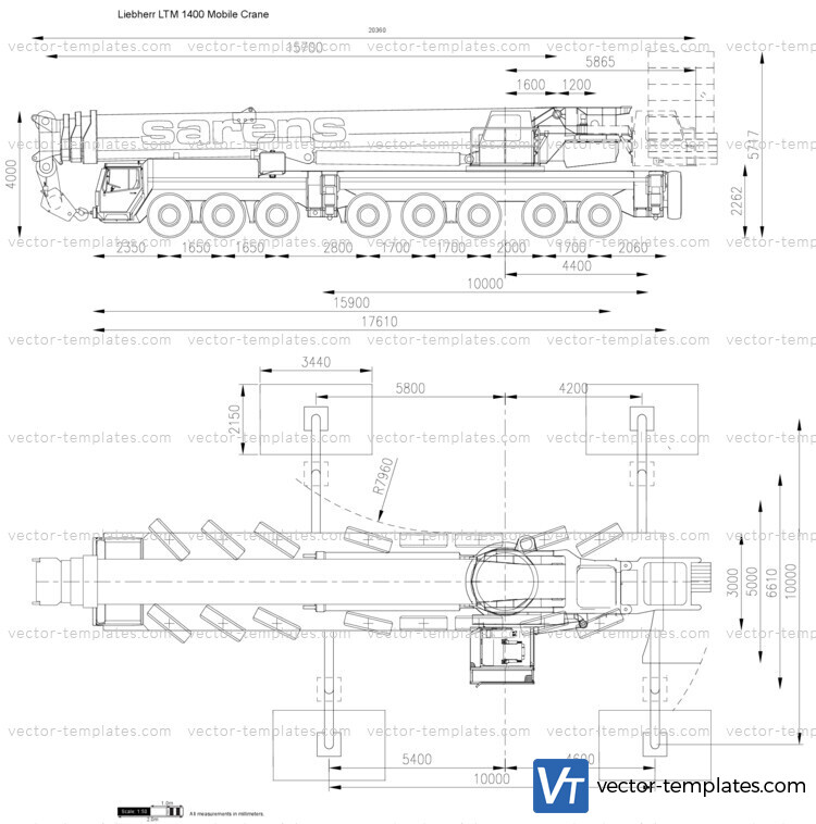 Liebherr LTM 1400 Mobile Crane