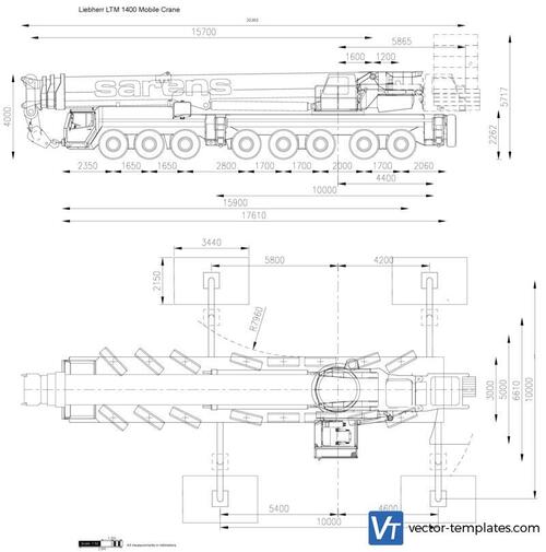 Liebherr LTM 1400 Mobile Crane