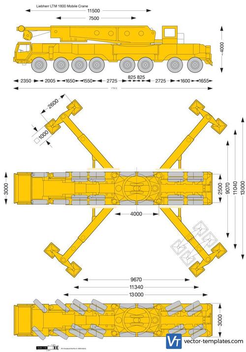 Liebherr LTM 1800 Mobile Crane