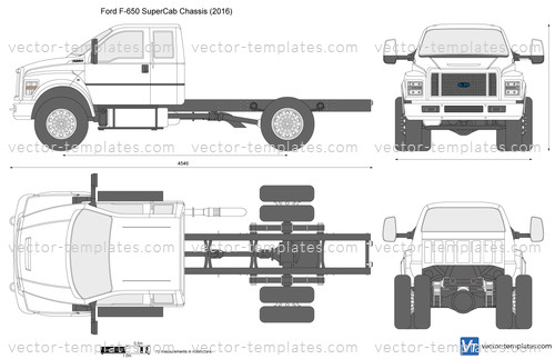 Ford F-650 SuperCab Chassis