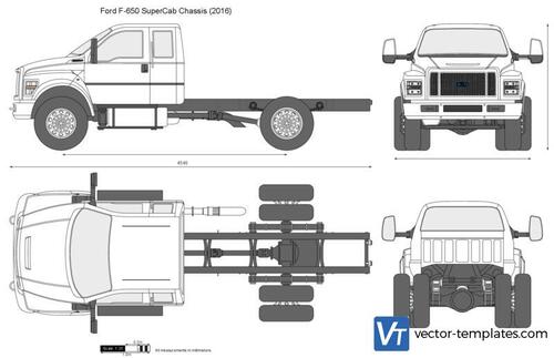 Ford F-650 SuperCab Chassis