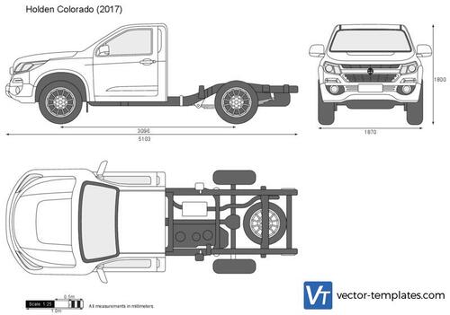 Holden Colorado Chassis Cab