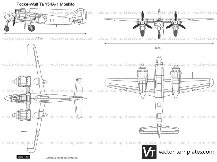 Focke-Wulf Ta 154A-1 Moskito