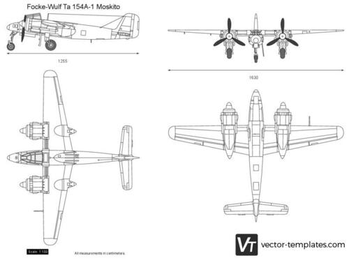 Focke-Wulf Ta 154A-1 Moskito