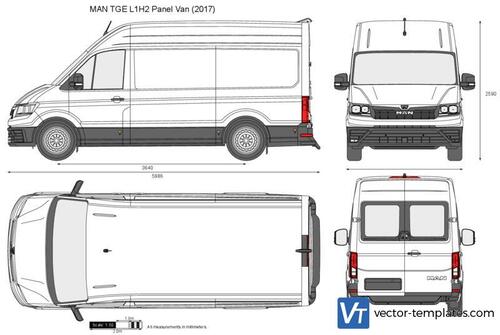 MAN TGE L1H2 Panel Van