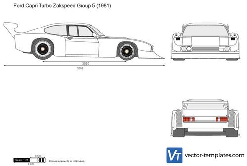 Ford Capri Turbo Zakspeed Group 5