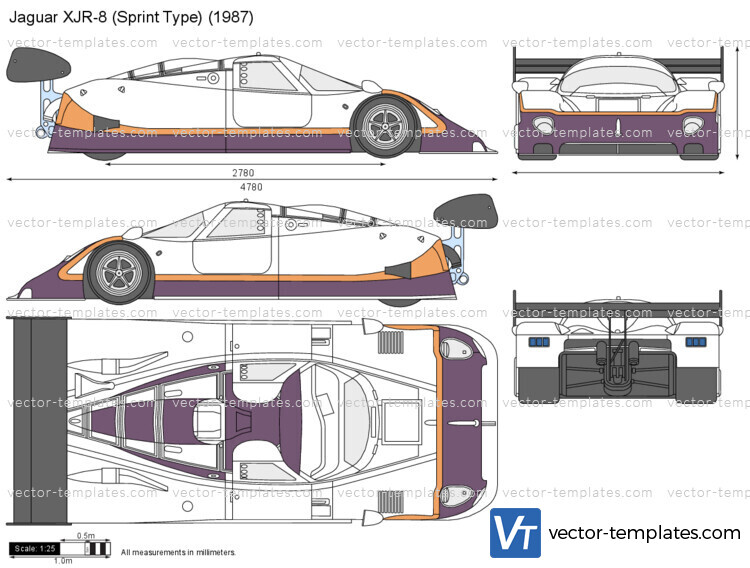 Jaguar XJR-8 (Sprint Type)