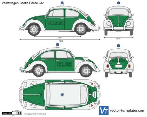 Volkswagen Beetle Police Car